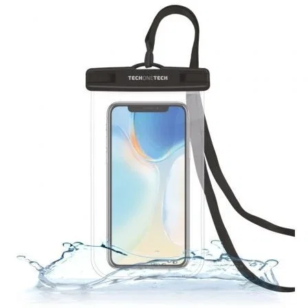 Tech One Tech Funda Impermeable Universal TEC2850 Negra